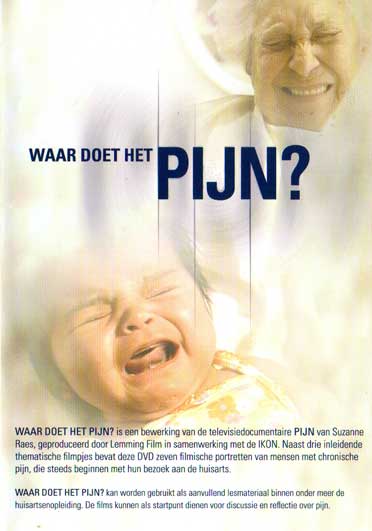 DVD Waar doet het pijn?-casus A t/m G voorkant